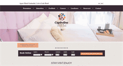 Desktop Screenshot of hotel-capitolina.ro