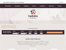 Tablet Screenshot of hotel-capitolina.ro